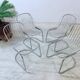 4 chrome chairs