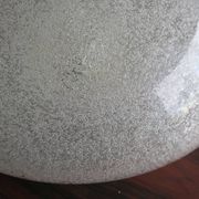 Italian domed ceiling or wall light in frosted Mazzega Murano glass, 1960s