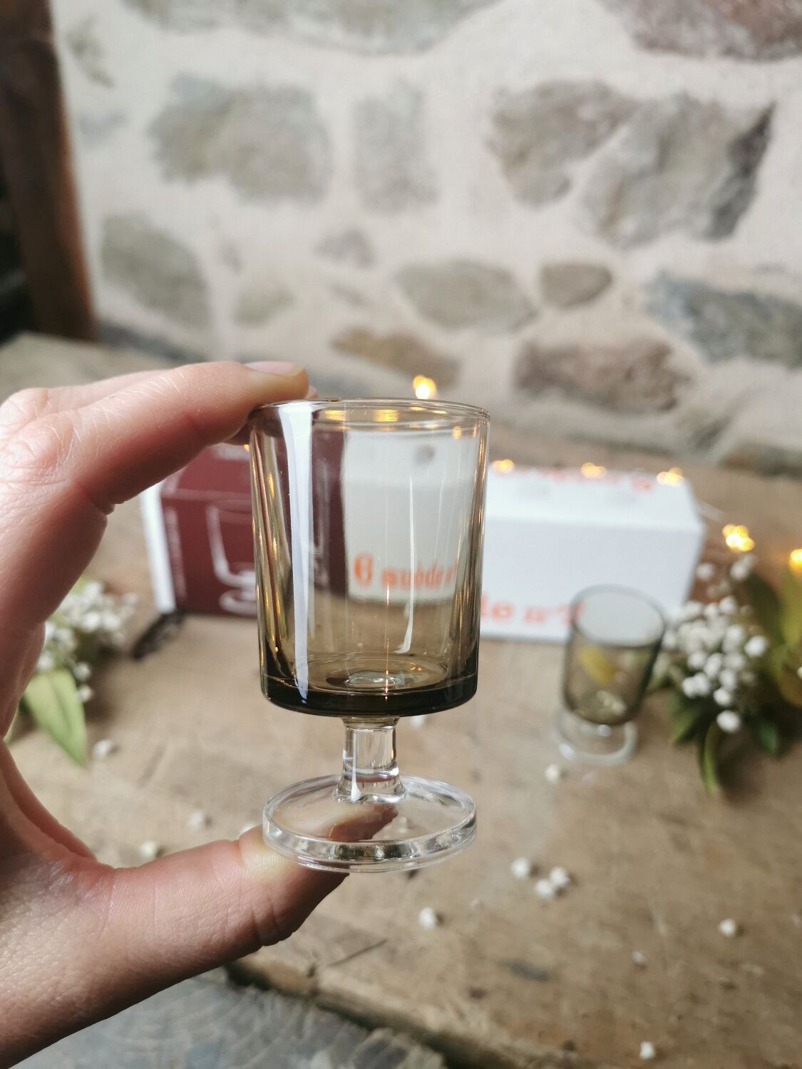 6 vintage luminarc lenses