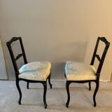 Paire de chaise Napoléon III