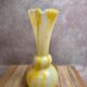 Large yellow and white blown glass pitcher from Italy – 1960s/70s