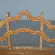Chinese dignitary armchair in patinated oak
