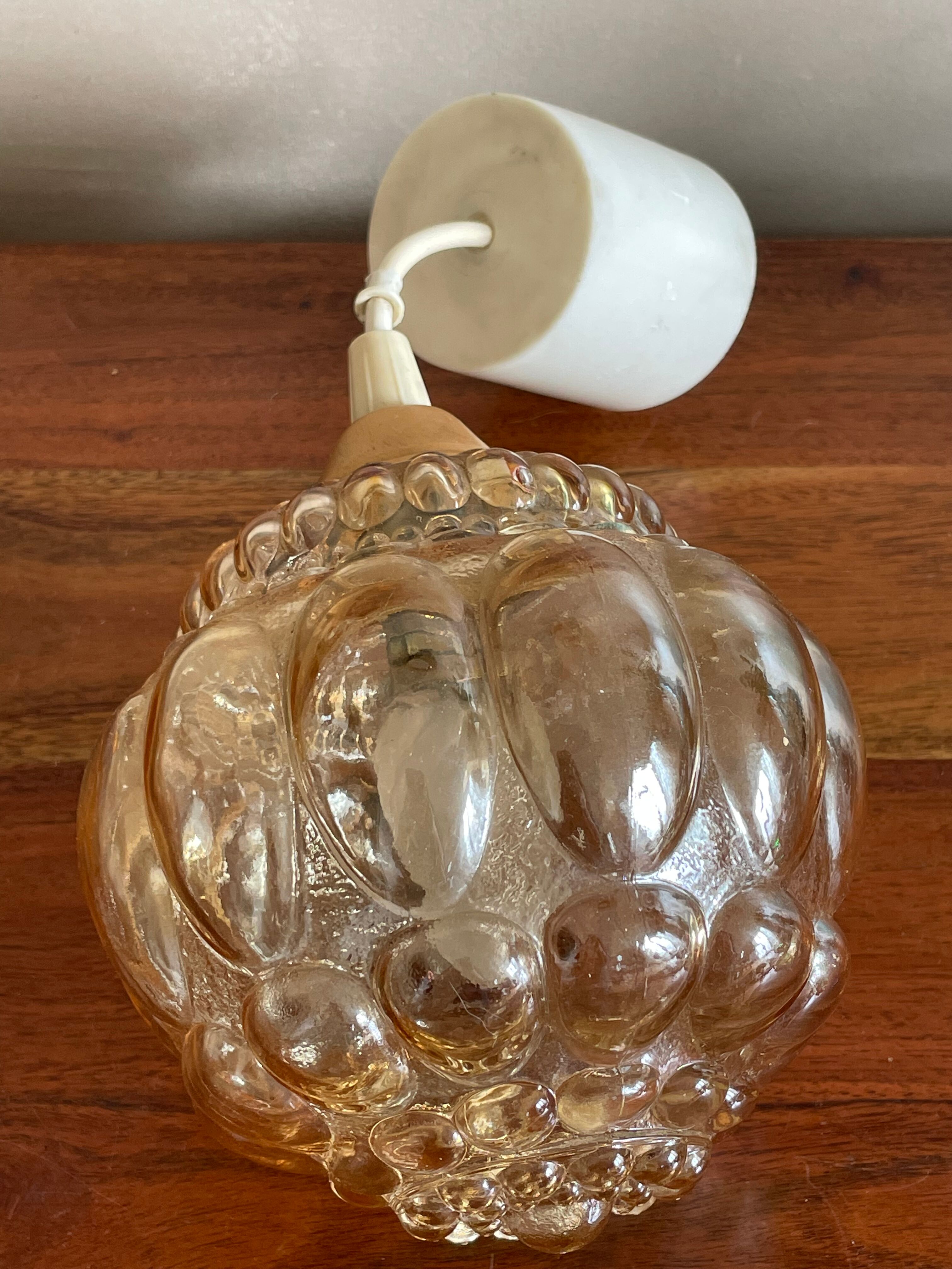 Glass ball lampshade