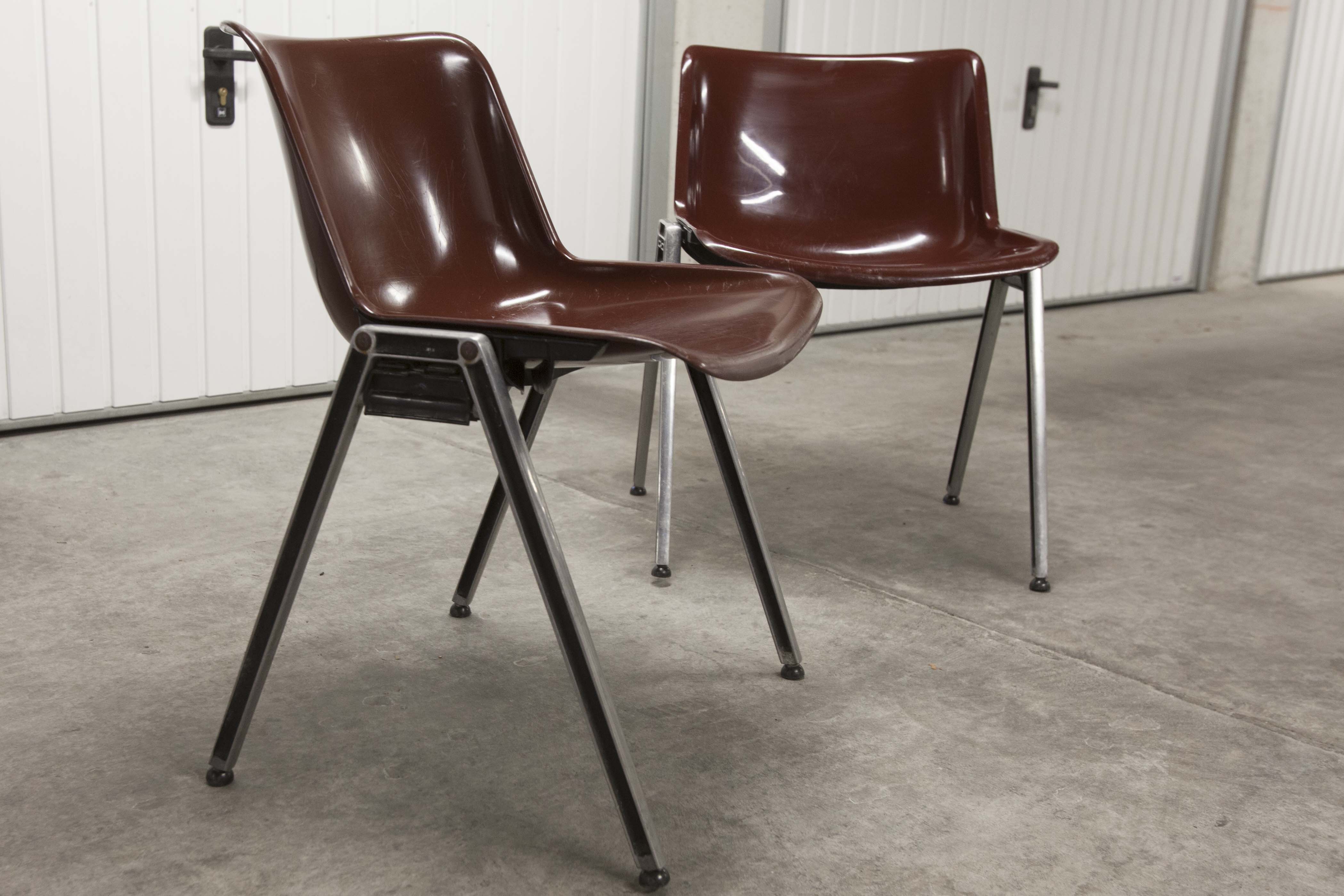 Osvaldo Borsani Modus chairs for Tecno