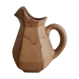 Hexagonal pitcher in morvan flamed sandstone - vintage