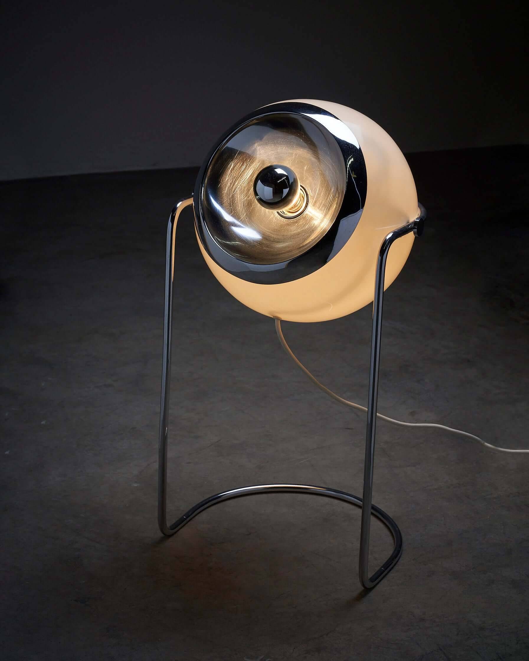Space age floor lamp by Cosack
