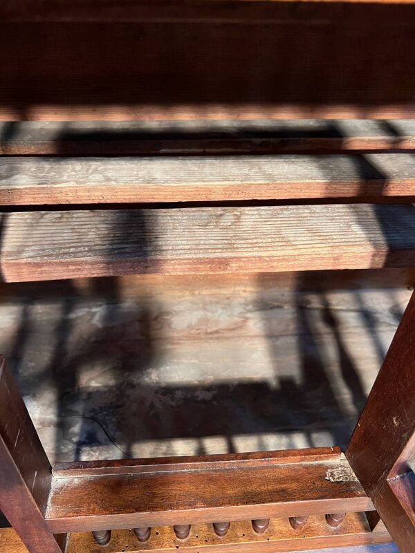 Panetière XIXem Louis Philippe en noyer, buffet, rangement