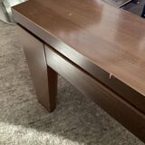 Italy coffee table in wood and glass