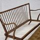 1960s, Danish design by Alfred Christensen, 2-seater sofa, furniture velour