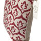Ottoman cushion cover style ikat beige / garnet - 50 x 50