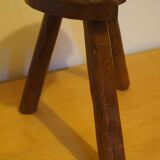 Brutalist design tripod stool