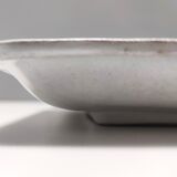 Set of Six Vintage Square Hand-Crafted Earthenware Plates by De Simone, Italy