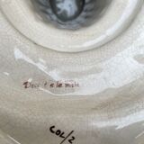 Cracked earthenware column