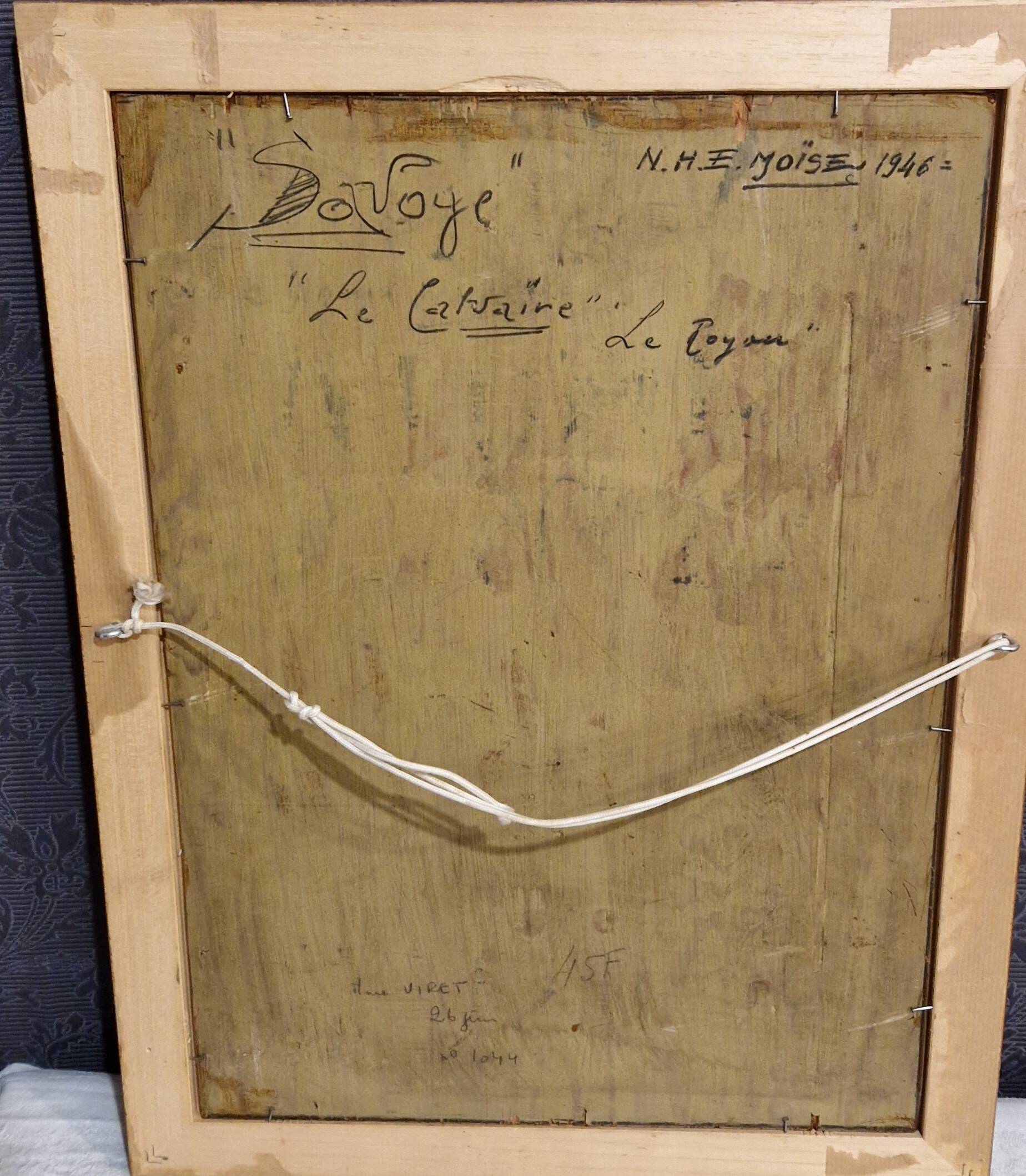 Savoie mountain painting