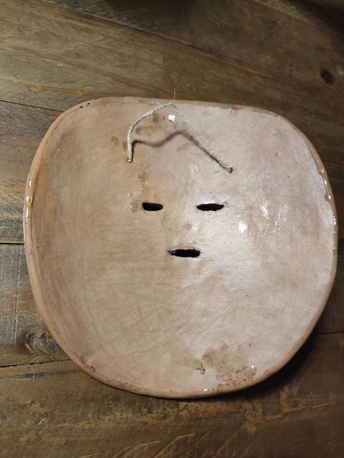 Vintage artisanal Mexican mask