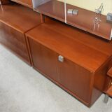 Système mural Wall-Unit Alfred Hendrickx pour Belform en Teck 1960's