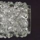 French Vintage Retro Clear Cut Glass Chandelier Replacement Shade