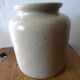 Cream glazed stoneware