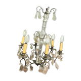 Lustre verre pampille
