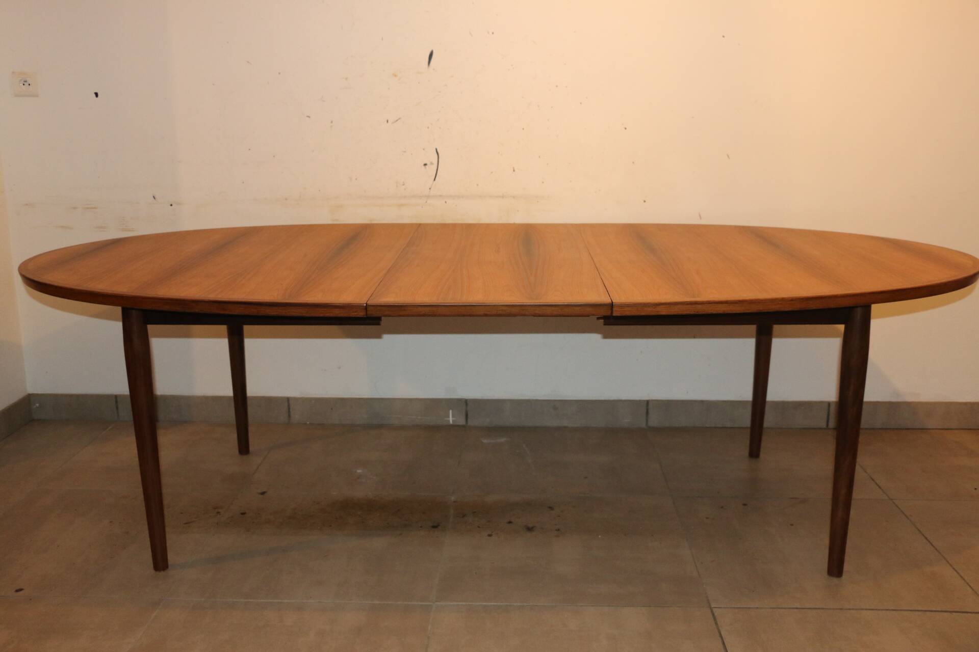 Arne Vodder rosewood table for 6/10 people