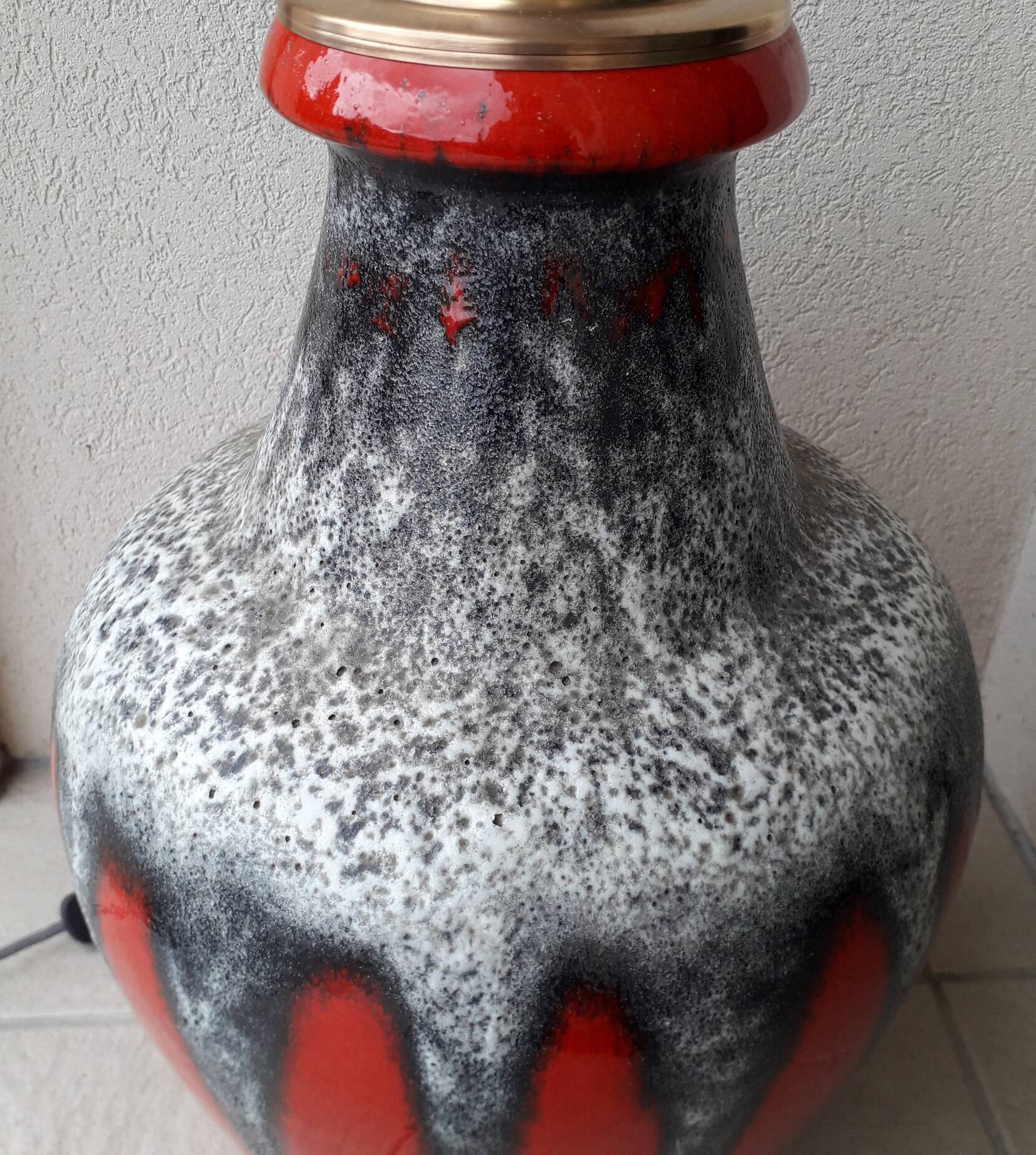 Bay ceramic floor lamp base