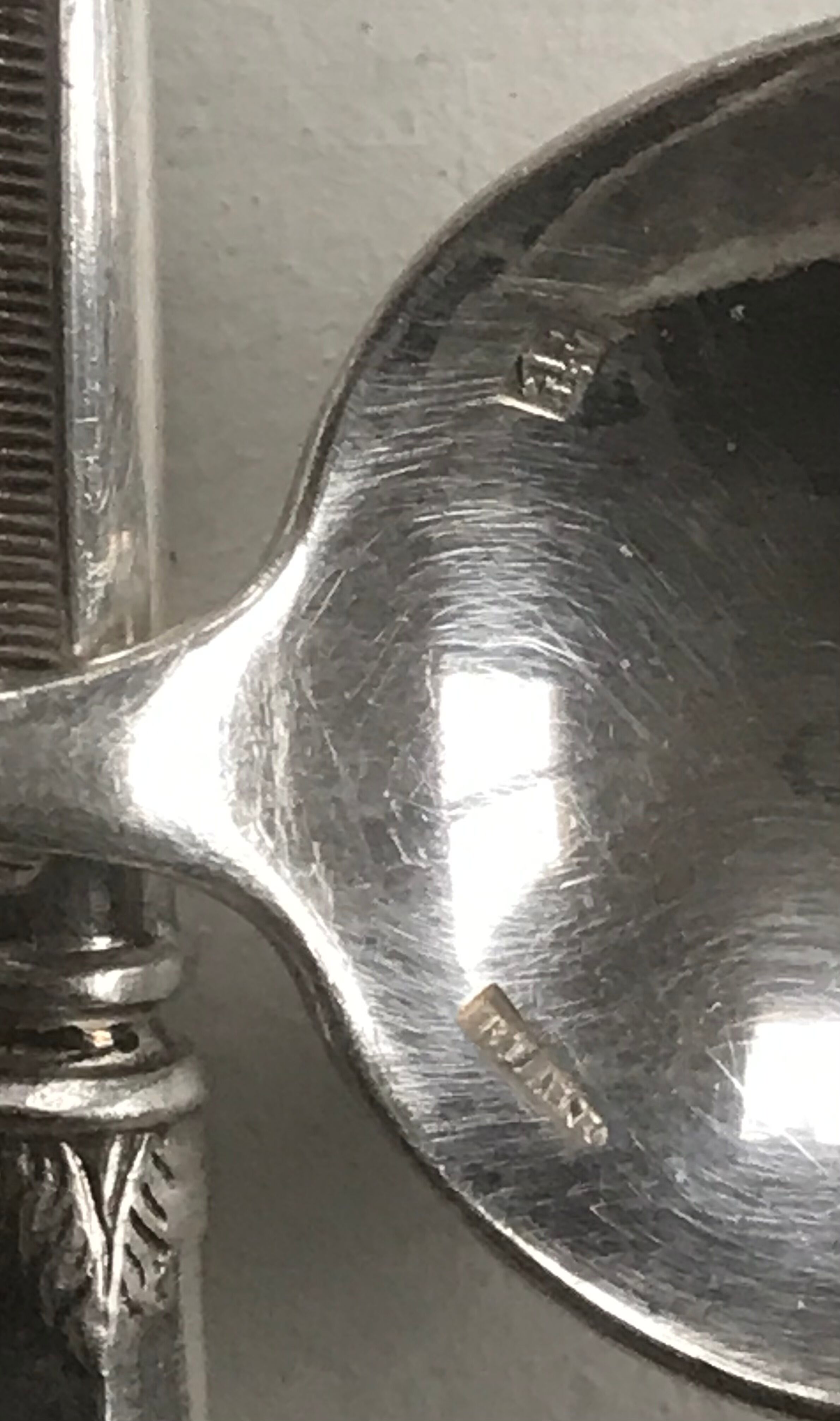 12 teaspoons silver metal