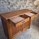 French country buffet, rustic kitchen furniture, wooden buffet, circa 1930–1950.