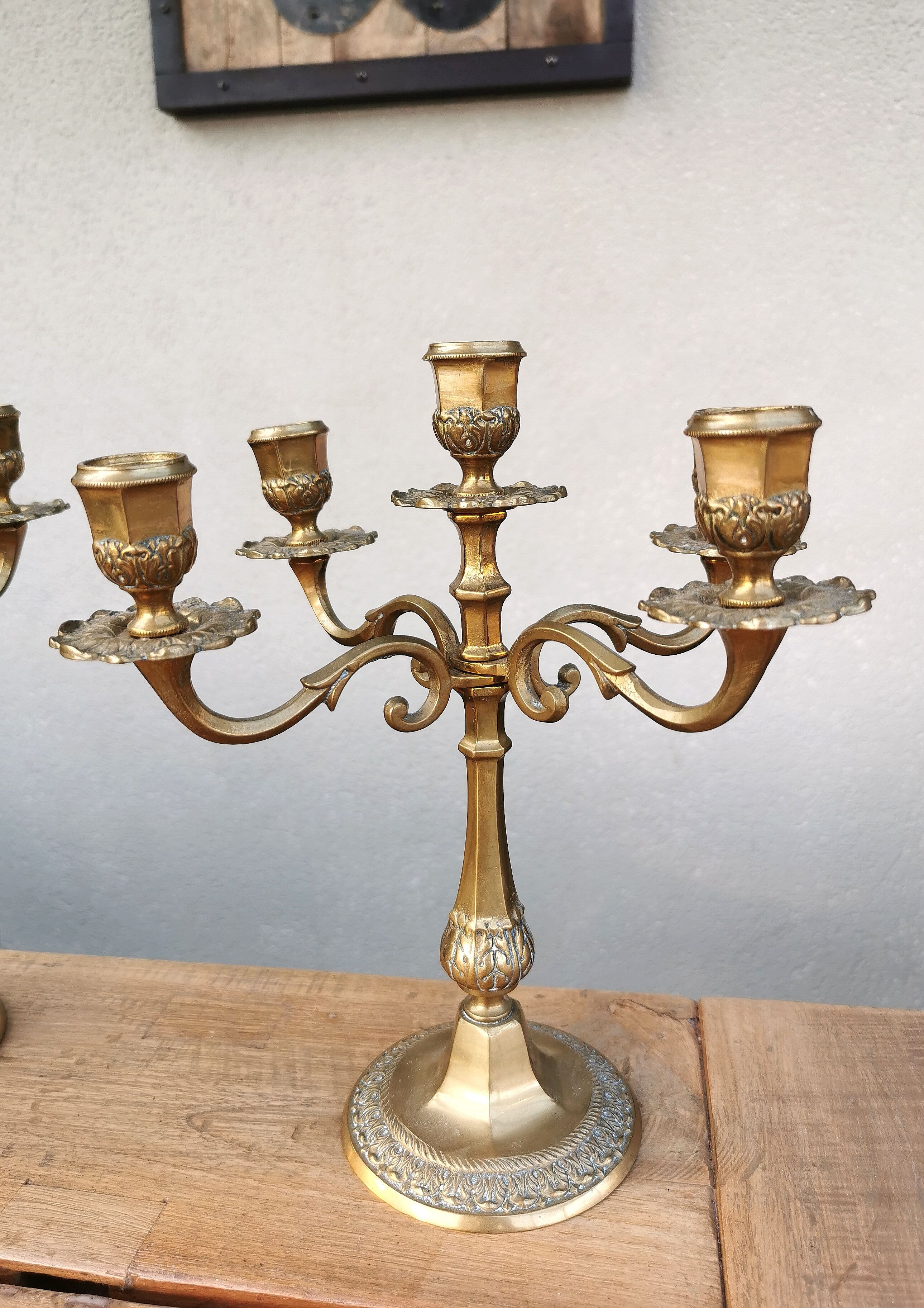 Paire de chandeliers