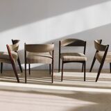 vintage set of 4 danish dining chairs