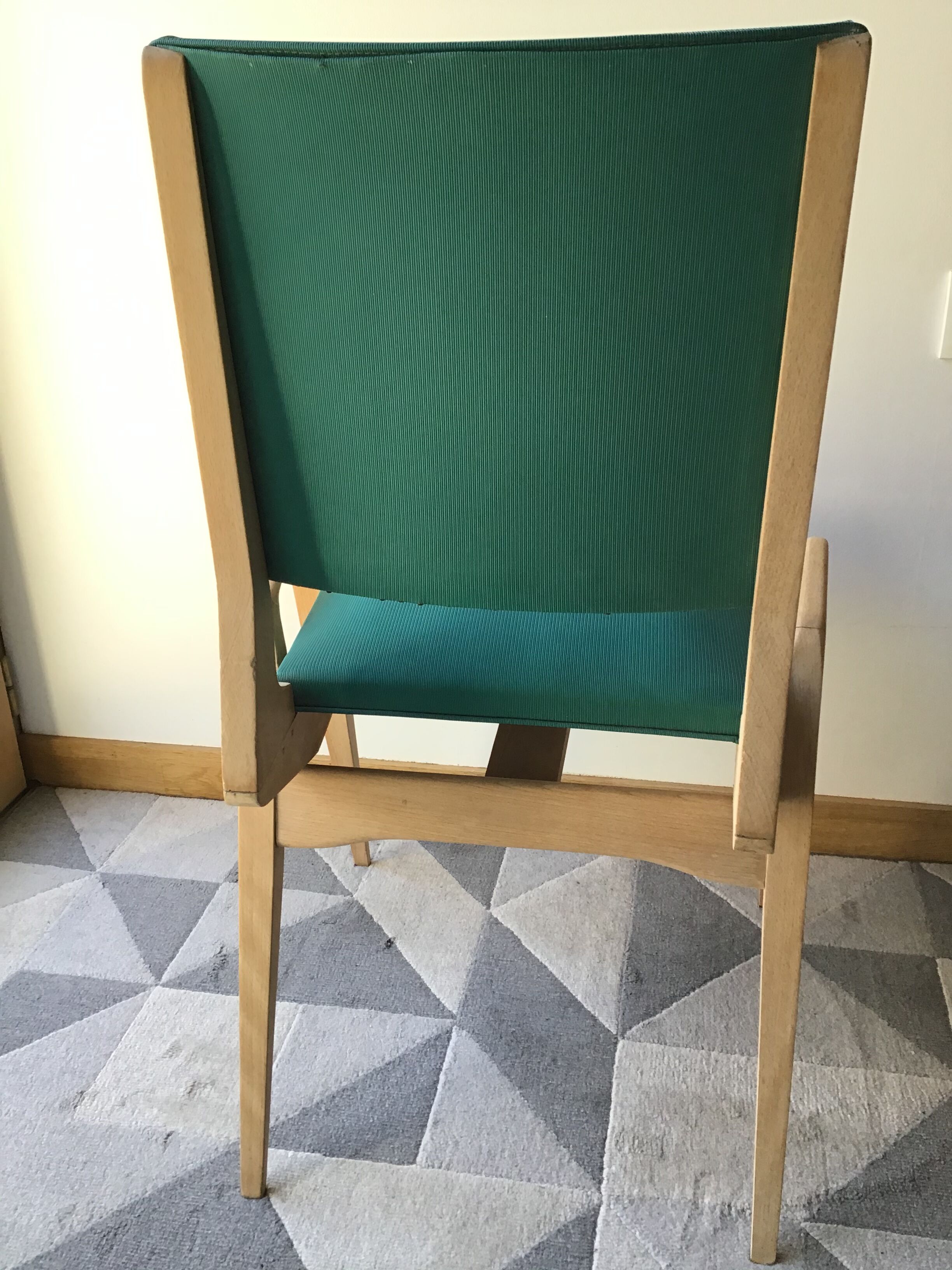 Original chair of Maurice Pre 60s green