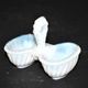 Miniature opaline salt shaker by portieux vallerystahl 1900-1920 toy 6.5cm