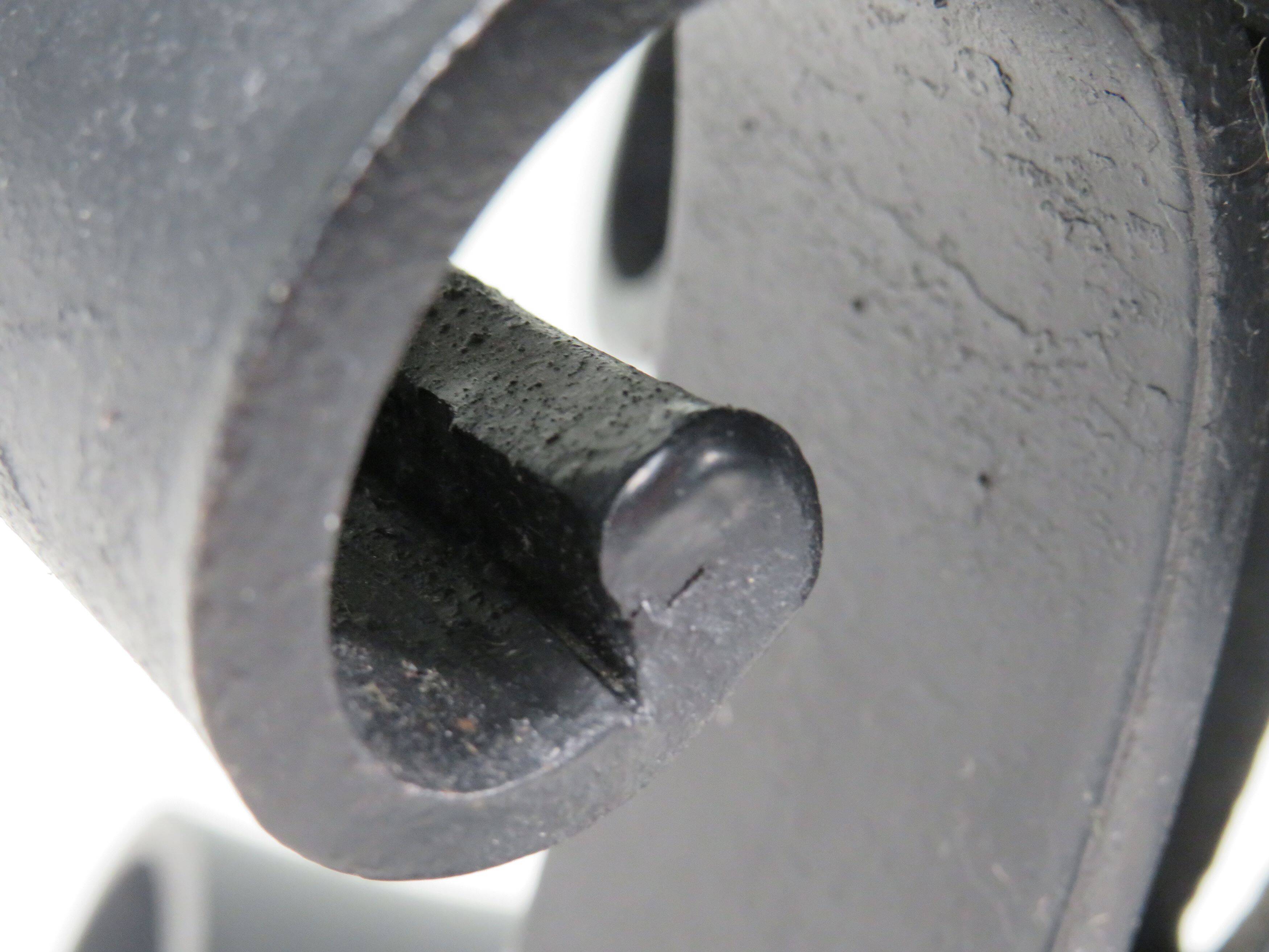 Hand forged vintage candlestick for large candle.