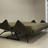 Louis Paolozzi's convertible sofa for ZOL, 1950