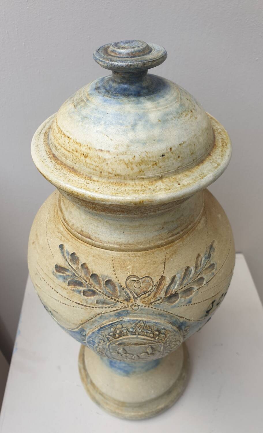 Large ceramic vase Françoise Chedeville 1960 1970