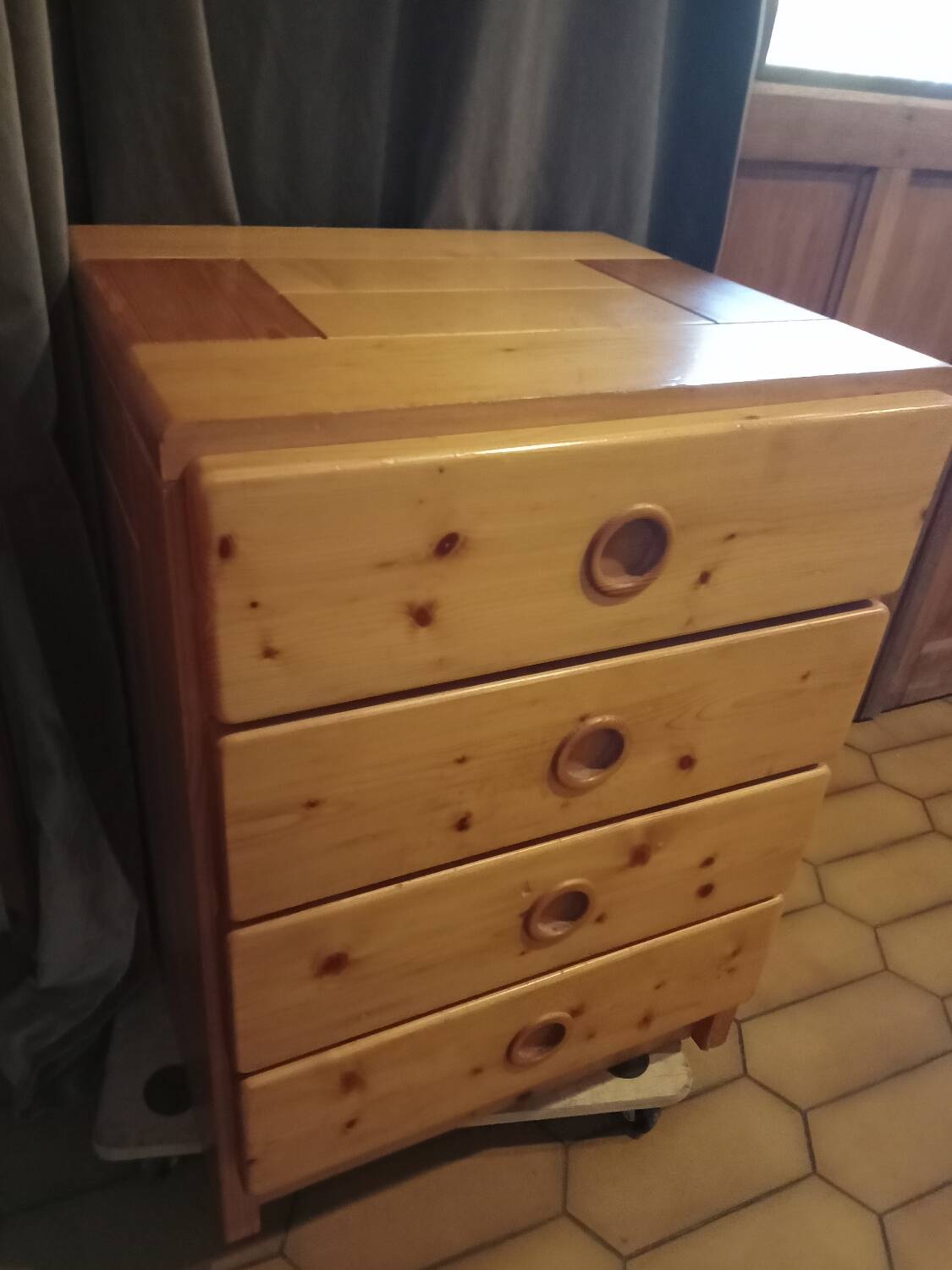 Chest of drawers made by Perriand Les Arcs in 1980
