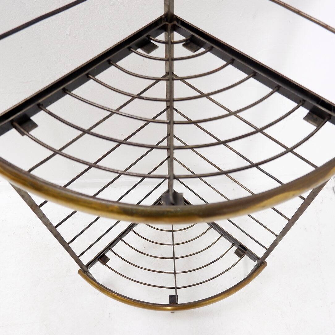 Corner Bakers Rack 3-Tier Plant Stand Kitchen Dining Shelf