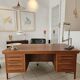 Scandinavian double-sided minister's desk