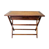 Bureau coiffeuse sur tréteau