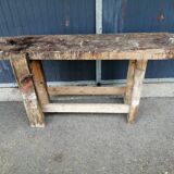 Old carpenter's workbench