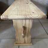 Table and its two benches