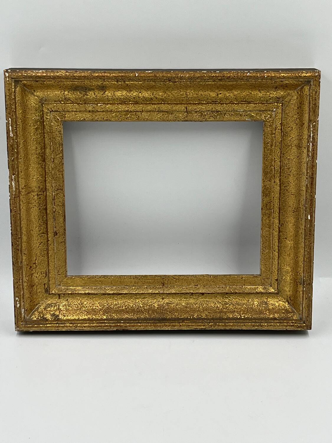Golden wooden frame