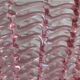 Vintage pink woven glass lantern – Murano style