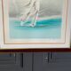 Lithograph Maurice Fillonneau Golfer 144/600 Aqua-Blues Certificate