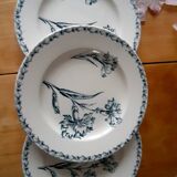 Lunéville Carnation Plates