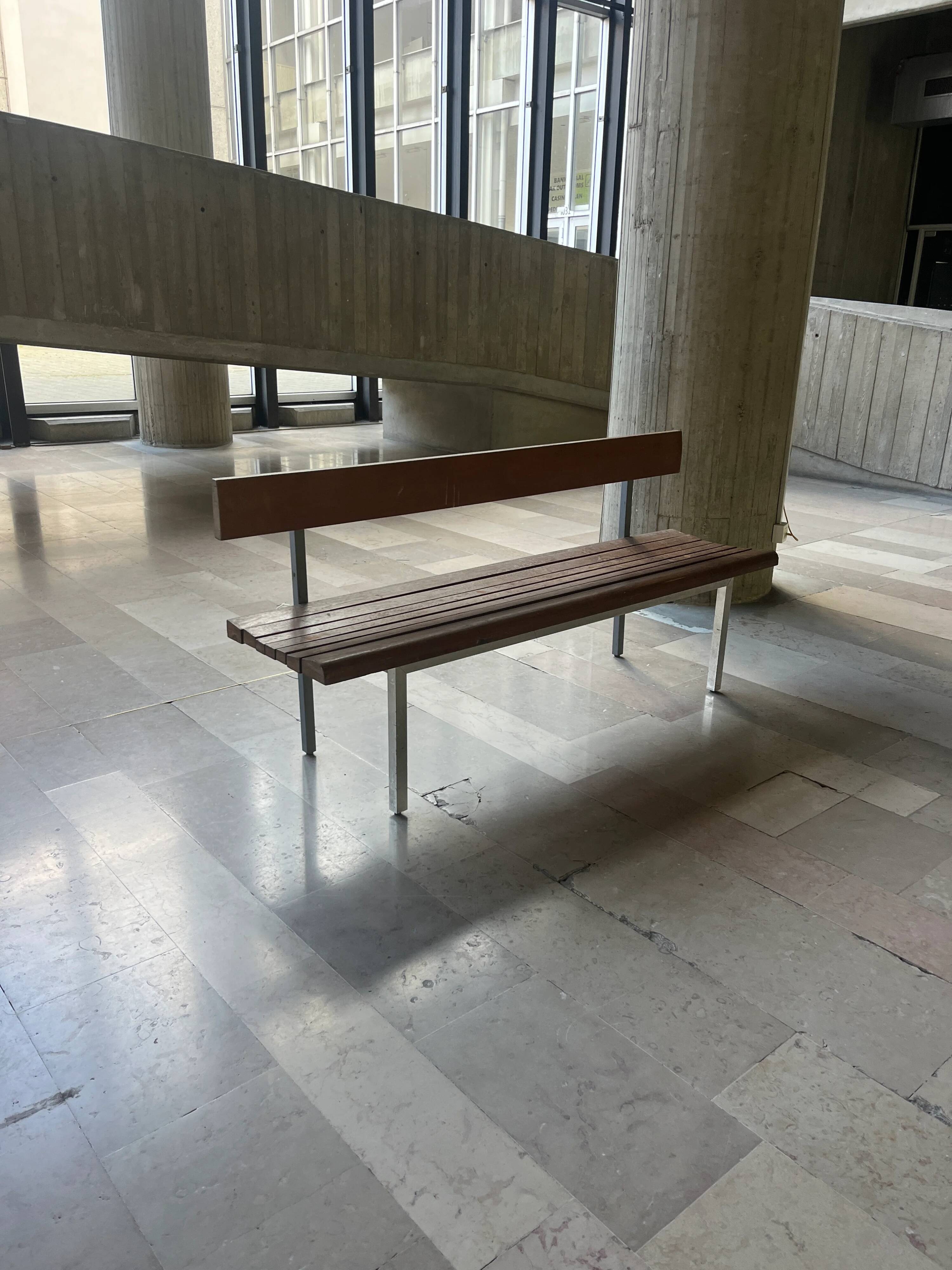Architectural bench Christophe Gevers – ICC Ghent (3 available)
