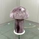 Glass mushroom table lamp by Fischer Leuchten 1970's