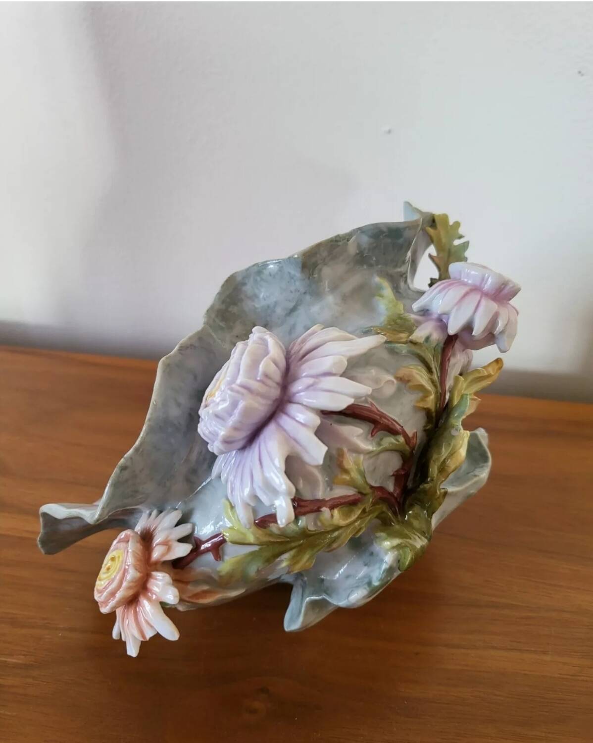 Petite Jardinière Cache Pot en céramique barbotine