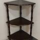Vintage 3-Tier Corner Shelf