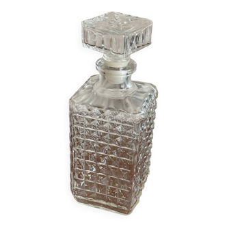 Glass whiskey decanter