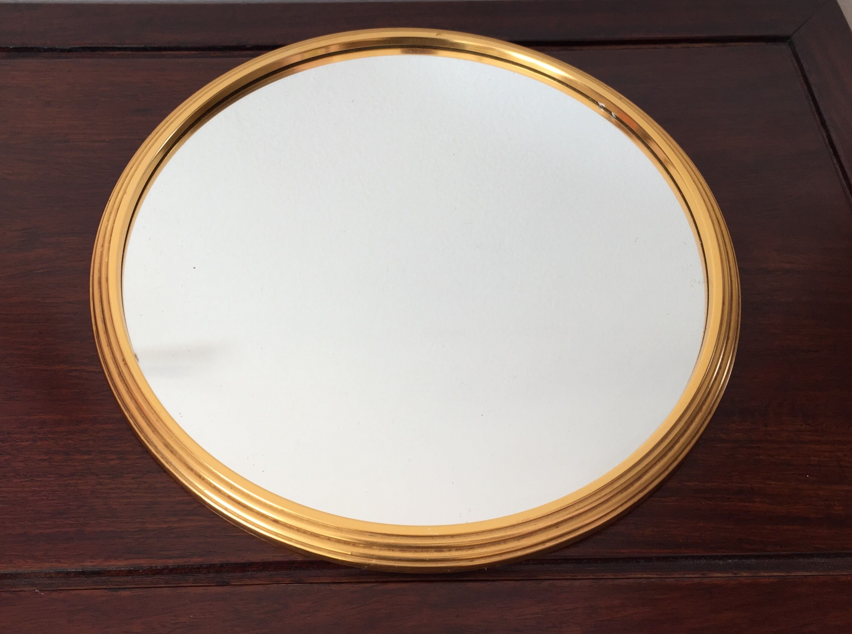 Mirror tray round diameter 28.5 cm